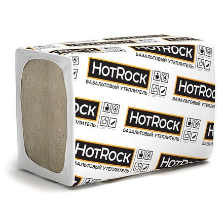 Утеплитель Hotrock Лайт (1200х600х50мм, 5.76м2, 0.288м3)